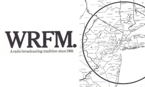 WRFM Coverage Area Map & Logo