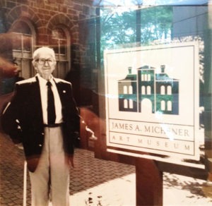 James A. Michener at the Michener Art Museum