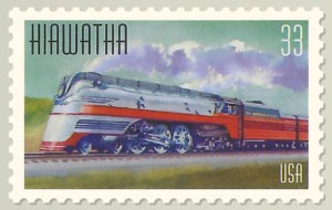 Hiawatha 33 Cent Postage Stamp