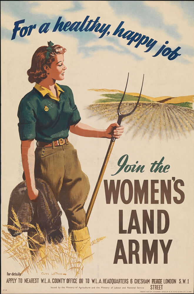 British Land Girls Poster