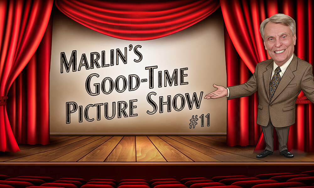 Marlin's Good Time Picture Show #11 - Marlin character standing on a stage